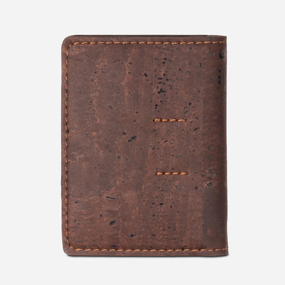 Corkor - Cork Minimalist Wallet - Brown