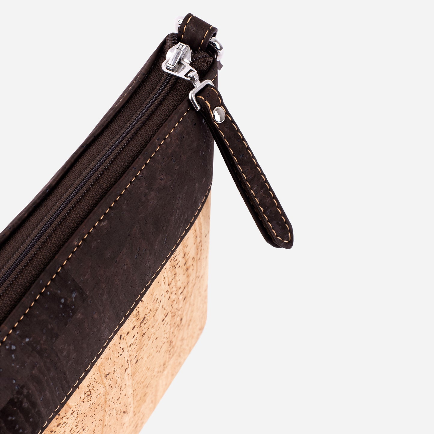 Corkor Cork Crossbody Bag Light / Dark Brown